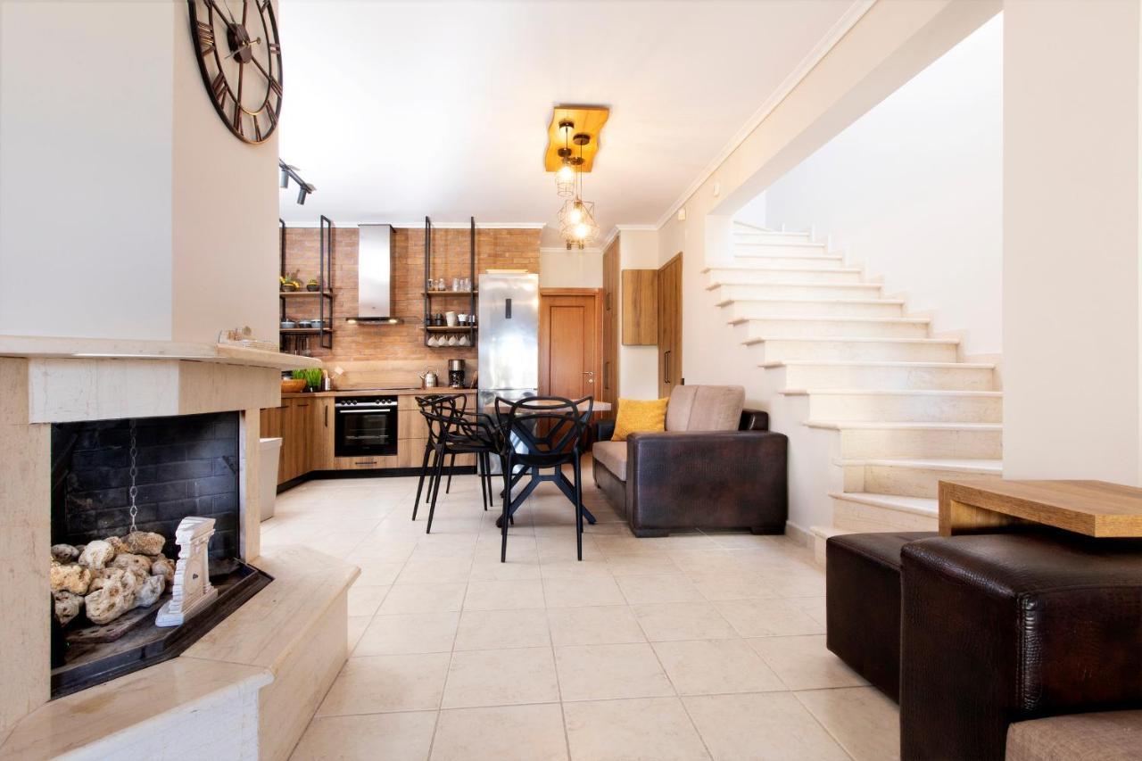 Porto Thea Alexandra Shared Pool Villa, Afytos Esterno foto
